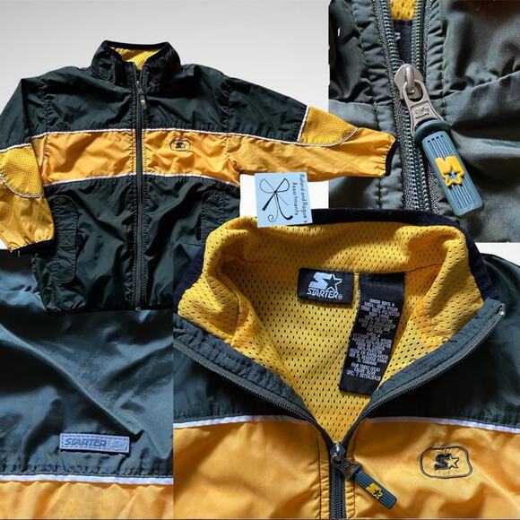 Starter Color block Windbreaker Jacket Kids Sz 4 - Picture 1 of 10